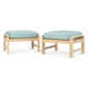 Paulet Acacia 11 - Person Modular Patio Conversation Sets with Cushions
