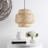 Cortland 1 - Light Black/Natural Single Pendant