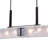 Paradiso 6 - Light Satin Black Square/Rectangle Pendant