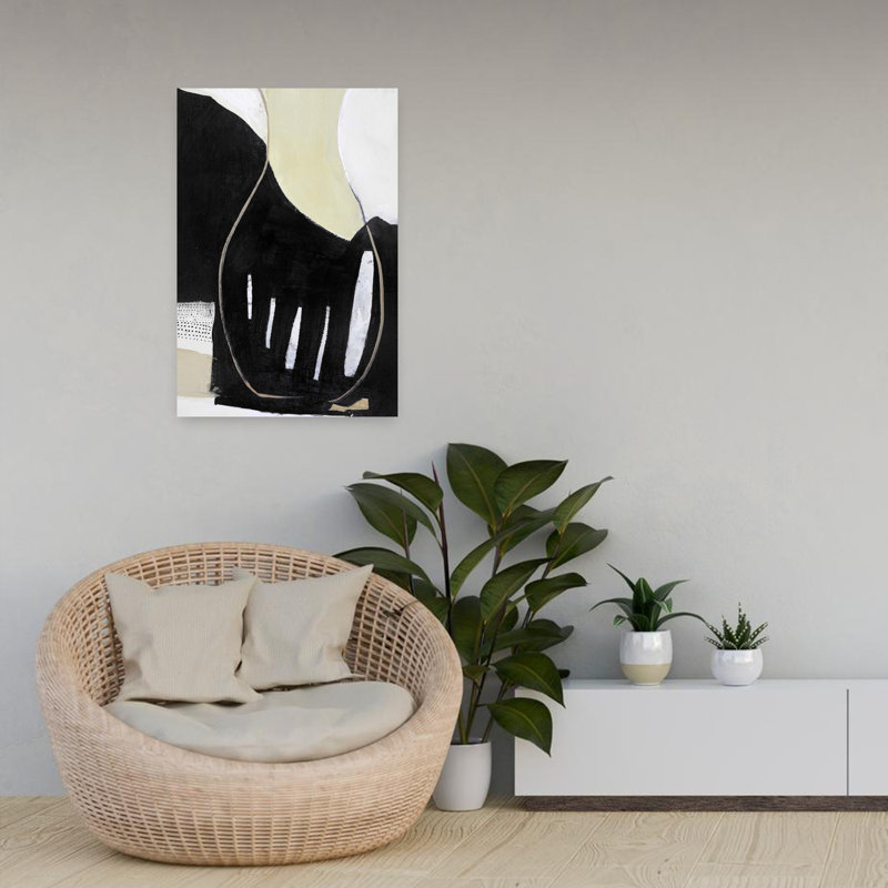 Tissus doux, art abstrait contemporain, H 24 po x l 16 po