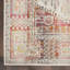 Tapis oriental en polypropylène ivoire / rouge / gris Asuna Kira-2096719159