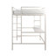 Lit mezzanine en métal avec bureau intégré Maxwell par Novogratz-40841837-40841838