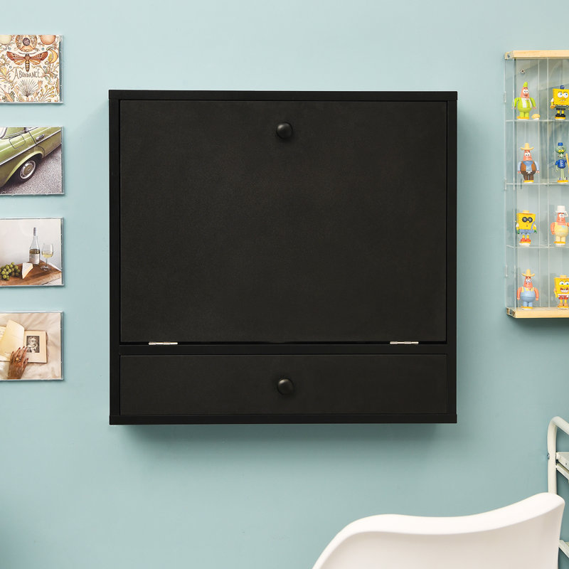 Secretary Desk, Black