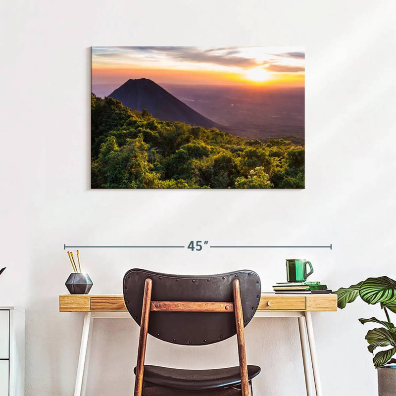 Harpa Cerro Verde Volcano, 24" H x 36" W