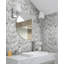 Apollo Harbor 12" x 12" Marble Honeycomb Mosaic Wall & Floor Tile