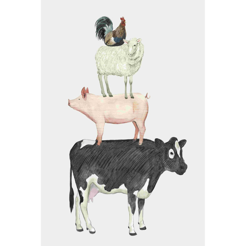 Farmland Family V, H 12 po x l 8 po