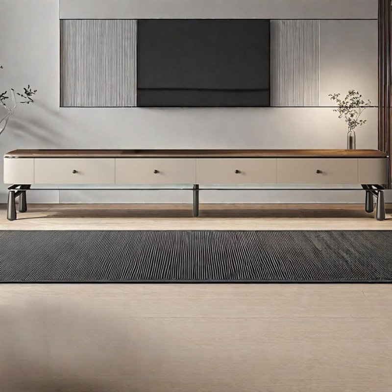 Meuble télé de luxe léger, 78.7"