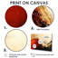 «Red and Golden Desert Wave I», impression d'art mural abstrait-9352585-9352587-9352631