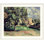 «Trees in a Park» par Paul Cezanne - reproduction d'art