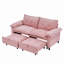 Canapé-lit convertible avec matelas escamotable 73 po-1931248471