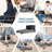 Wowmax Cross Legged Office Chair Cushion Meditation Chair Meditation Cushion Floor Pillows for Adults Sitting Yoga Enthusiasts, Meditation Fanatics Seat Compression