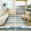 Tapis géométrique intérieur / extérieur lavable à la machine Chantille ACN2445-1688180294-1688180290