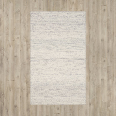 Nasir Hand Loomed Wool Abstract Rug