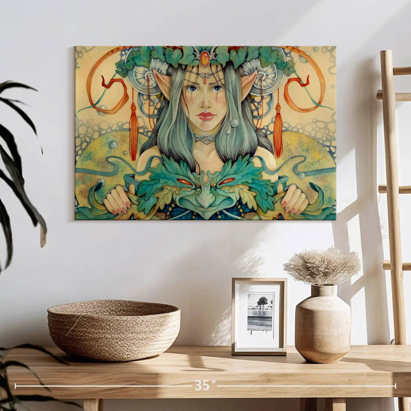 Leisha Calypso, 16" H x 24" W