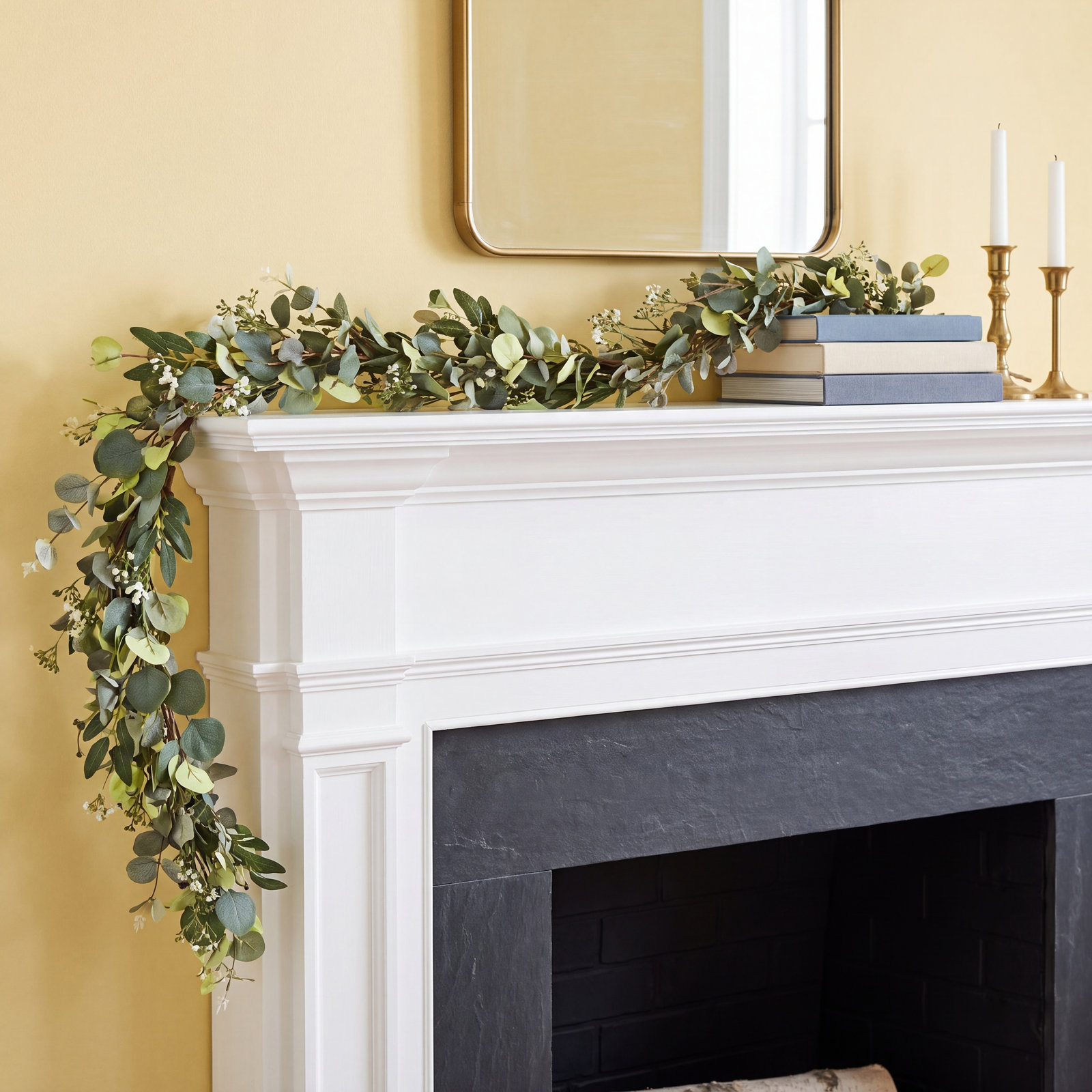 4" Eucalyptus Garland