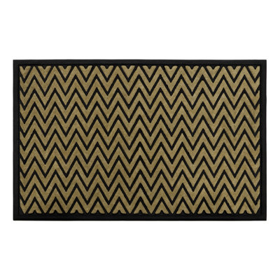 Vienna Non-Slip Chevron Indoor Doormat