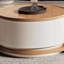 Table basse en bois massif de style crème