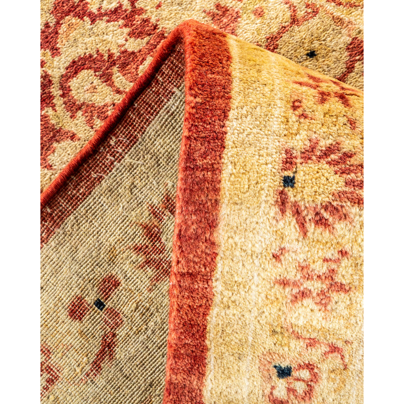 Classic One-of-a-Kind 9' 3" x 12' 4" Hand Knotted Area Rug