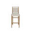 Highland Oak Reclined Back Bar Stool-1532150806