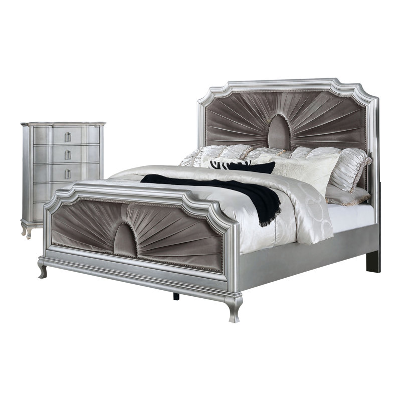 Kastin Solid Wood Piece Bedroom Set, King