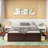 Wooden Platform Bed With 6 Drawers, Without Headboard Design-1916909385