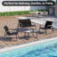 112cm Wide Patio Sectional Set
