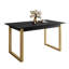 Extendable Metal Base Dining Table-898802984