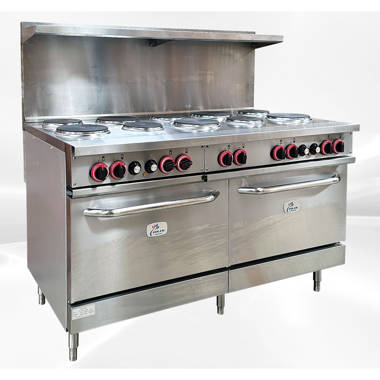KoolMore 38 in. Full-Size Single Deck Commercial Liquid Propane Convection  Oven 54,000 BTU with Casters in Stainless-Steel(KM-CCO54-LPC)