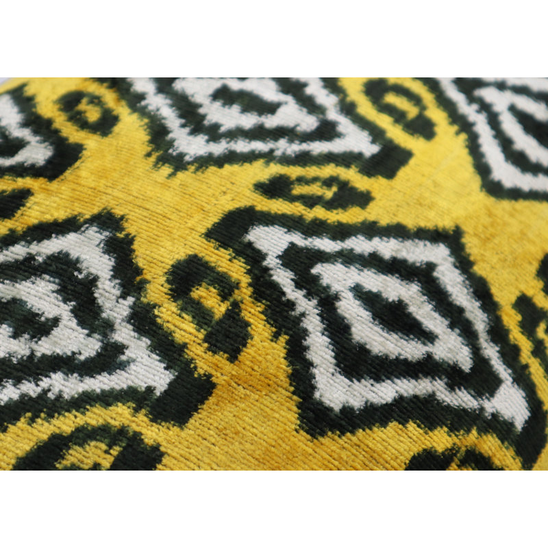 Lumbar Pillow Cover & Insert, Ikat