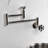 Kingston Brass Belknap Two-Handle 1-Hole Wall Mount Pot Filler Faucet-91111283