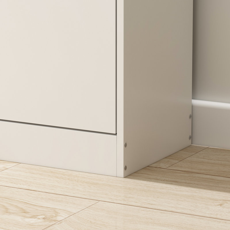 18 pairs shoe storage cabinet, White