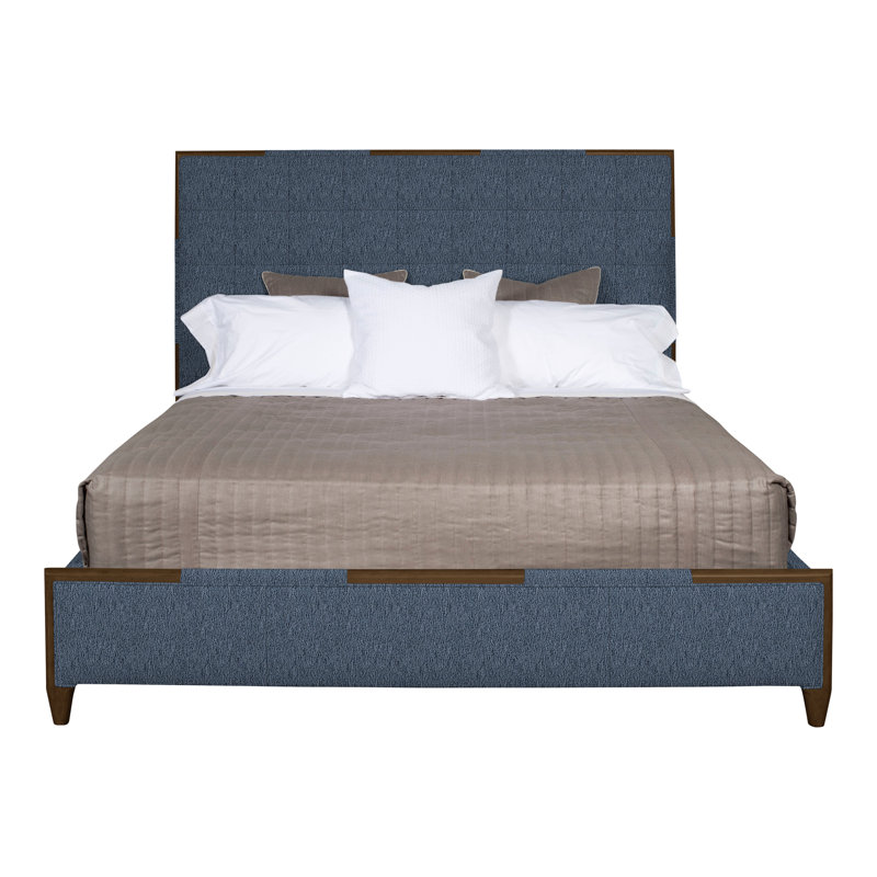 Thom Filicia Home Chatfield King Bed, Navada Blue, Havana