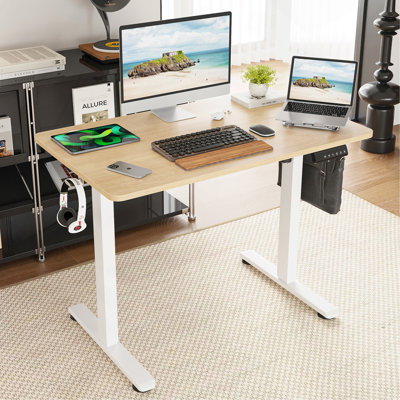 Bureau de travail électrique à hauteur réglable