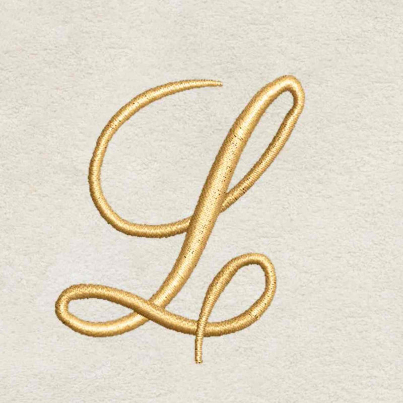 Winston Porter Zakaryan Bath Towel Letter L