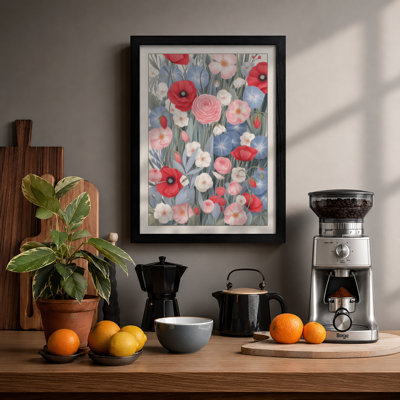 Wildflower Meadow Botanical - Framed Print