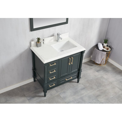 Ensemble de meuble-lavabo simple 36 po Dajohn