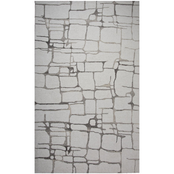 Orren Ellis 100% Wool Hand Tufted Area Rug - Wayfair Canada
