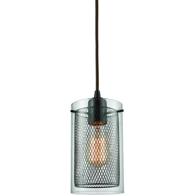 Luminaire suspendu en bronze huilé Latitude Run®