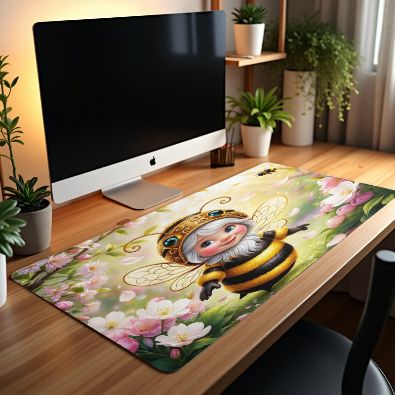 Polyester Desk Pad, 31.5x15.5