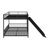 Metal Bunk Bed With Slide And Guardrails-1802103692-1802103681