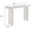 Console moderne en béton texturé avec un design élégant et un emplacement polyvalent