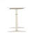 47" Tech Desk Standing And Adjustable Desk In White