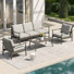 Mariene 4 - Person Patio Conversation Set with Cushions