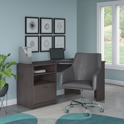 Ensemble de bureau et de chaise réversible Kaionna