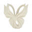 Sagebrook Home 16" Renfe Large Quartz Resin Butterfly Statuary