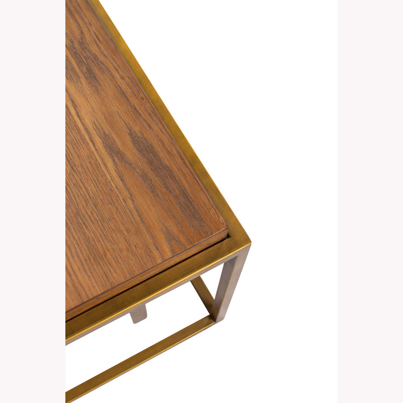 Table de bout Oak Block - ensemble de deux