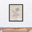 «Blye Hydrangea», dessin encadré sur toile-2021935738