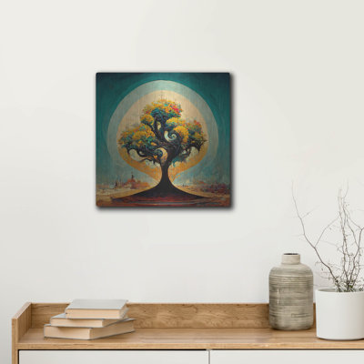 Arbre de vie 31 sur métal par Ray Heere