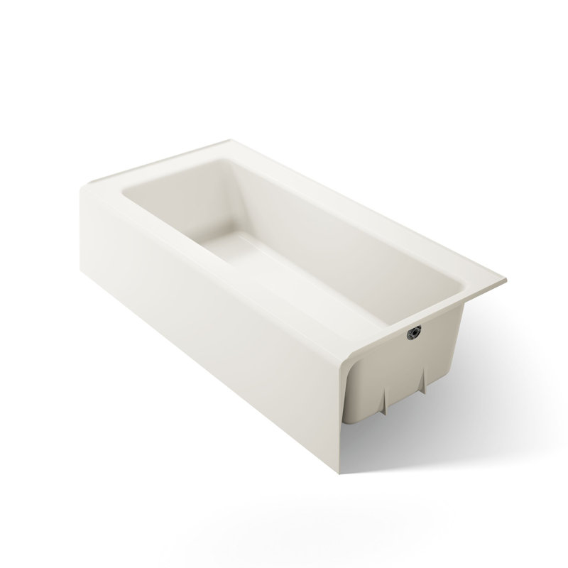 Bellwether 66" x 32" Soaking Bathtub, Biscuit