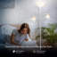 Lampe sur pied Dome Double Led-1218252262